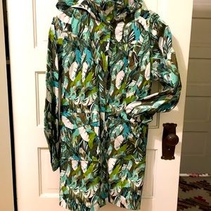 NWOT long Patagonia rain jacket